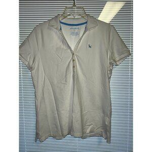 Eddie Bauer White Button Shirt — Large